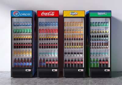 现代冰柜3D模型下载